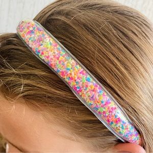 New Sprinkles confetti shaker headband